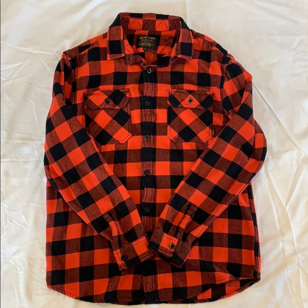 Men’s Burton flannel shirt